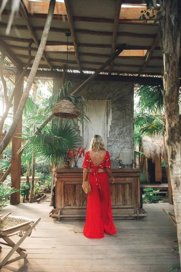 Hotel Nativus Glamping & Cenote Tulum Esterno foto
