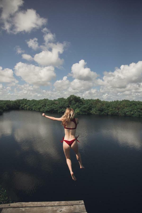 Hotel Nativus Glamping & Cenote Tulum Esterno foto